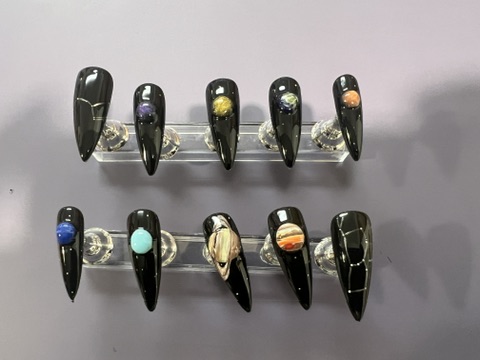 Space nail set