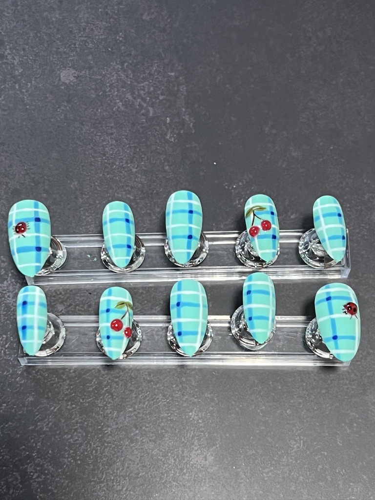 Spring nail set