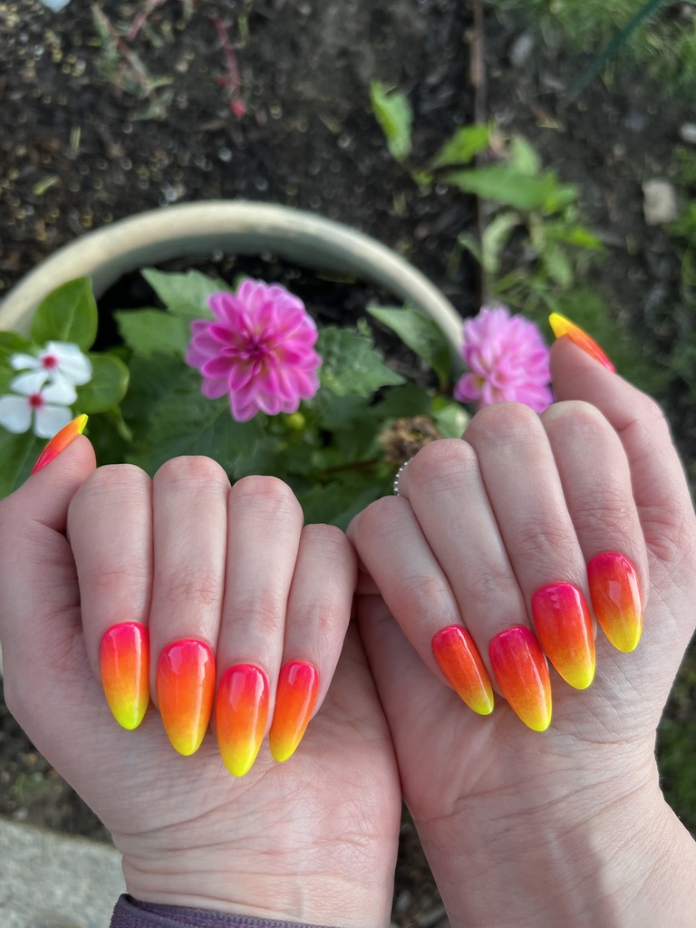 Summer nail set