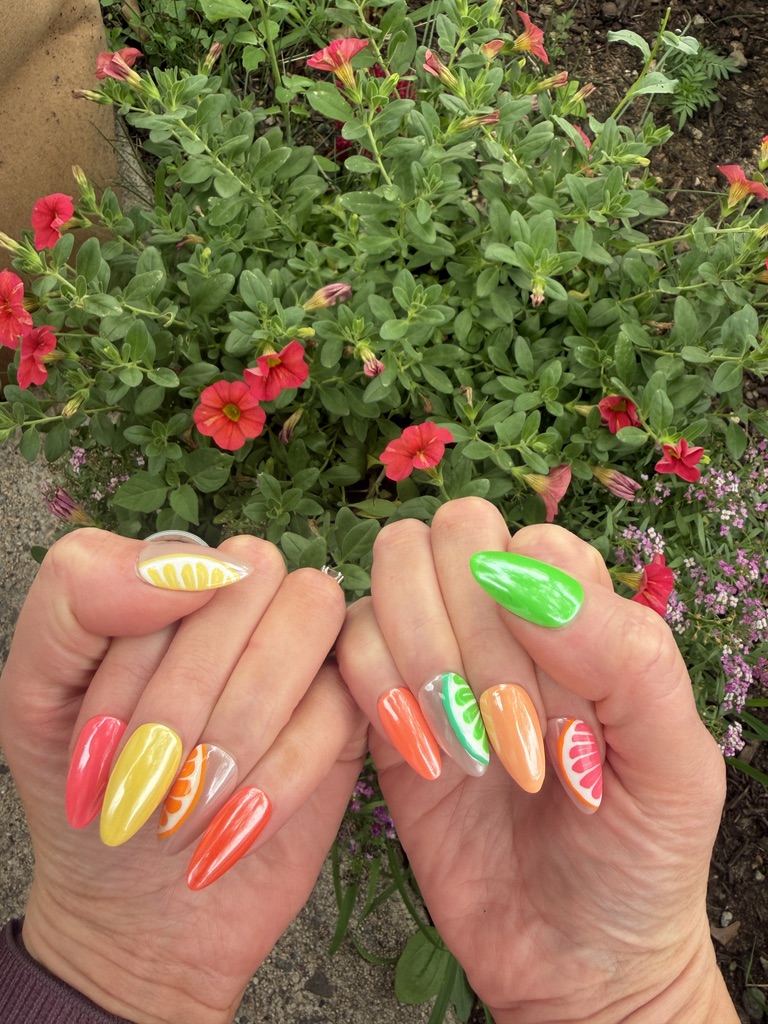 Summer nail set