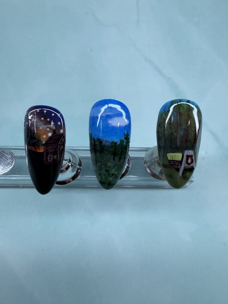 Whimsical nail set